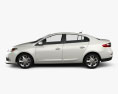 Renault Fluence 2015 3D 모델  side view