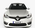 Renault Fluence 2015 Modello 3D vista frontale