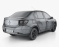 Renault Logan sedan (Brasilien) 2013 3D-Modell