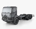 Renault Kerax Chassis Truck 2014 3d model wire render