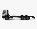 Renault Kerax Chassis Truck 2014 3d model side view
