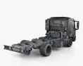 Renault D 7.5 Chassis Truck 2016 3d model