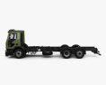 Renault D Wide Chassis Truck 2016 3d model side view