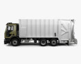 Renault D Wide Rolloffcon Garbage Truck 2016 3d model side view
