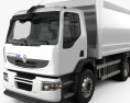 Renault Premium Distribution Hybrys Garbage Truck 2014 3d model