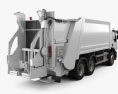 Renault Premium Distribution Hybrys Garbage Truck 2014 3d model