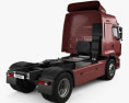 Renault Premium Route Tractor Truck 2014 3d model back view