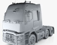 Renault T Camion Trattore 2013 Modello 3D clay render