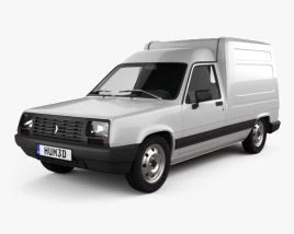 Renault Express 1991 3D model