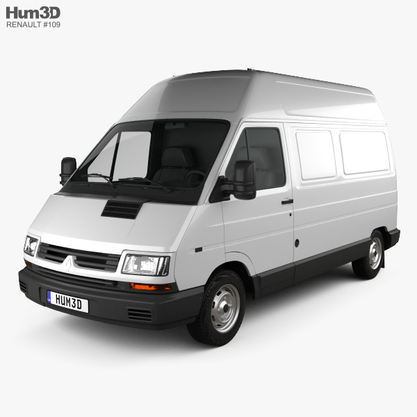Renault Trafic Panel Van HR 2000 3D model