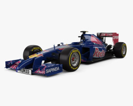 Toro Rosso STR9 2014 3Dモデル