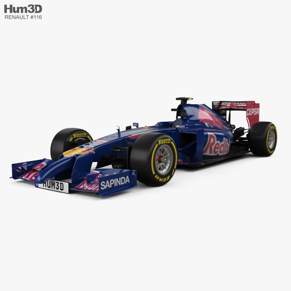 Toro Rosso STR9 2014 3D model