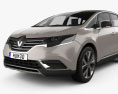 Renault Espace 2017 3d model