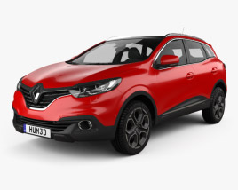 3D model of Renault Kadjar 2017