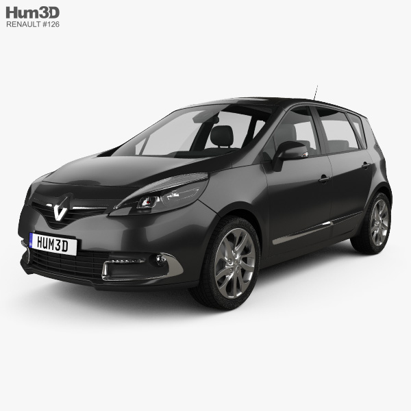 Renault Scenic MPV 2016 3D-Modell