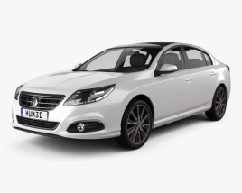 Renault Latitude 2016 3D model