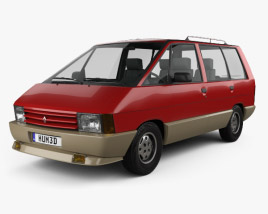 Renault Espace 1991 3D модель