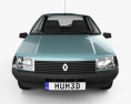 Renault Fuego 1980 3d model front view