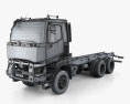 Renault K Chassis Truck 2016 3d model wire render