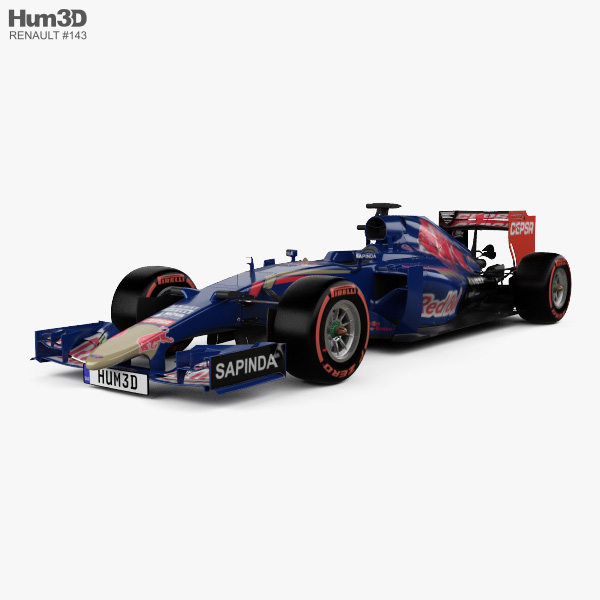 Renault STR10 Toro Rosso 2015 Modèle 3D