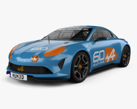 Renault Alpine Celebration 2018 3D model
