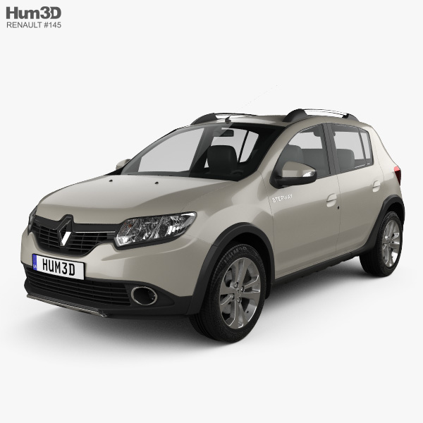Renault Sandero Stepway 2017 Modello 3D