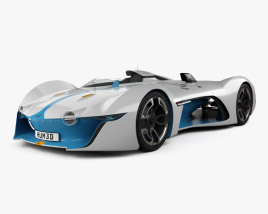 Renault Alpine Vision Gran Turismo 2018 3D model