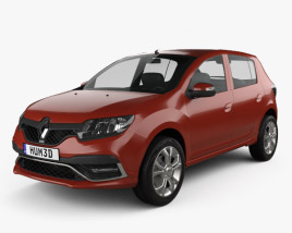 Renault Sandero RS 2018 3D model