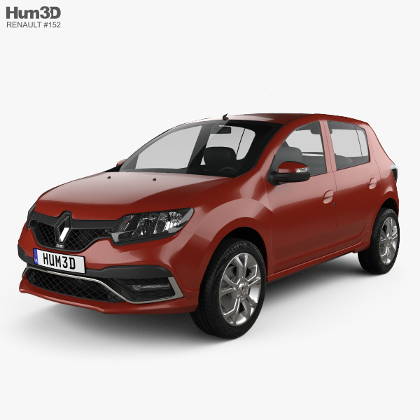 Renault Sandero RS 2018 Modello 3D