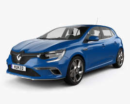 Renault Megane GT 2019 3D model