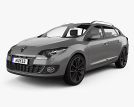 Renault Megane Estate 2014 3D model