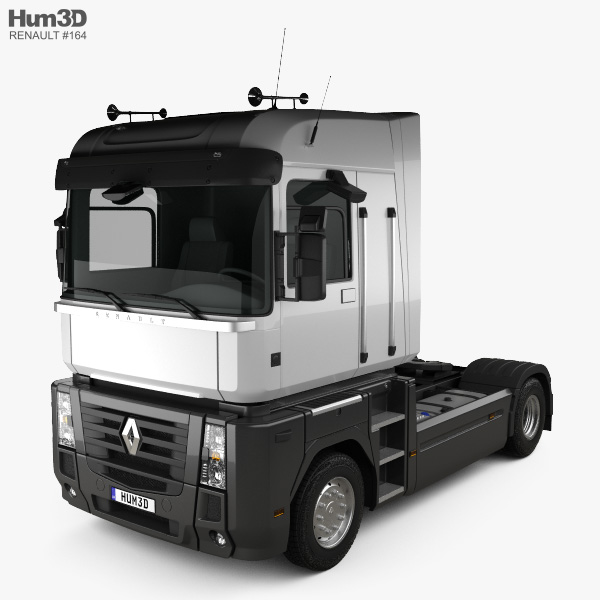 Renault Magnum Tractor Truck 2016 3D model
