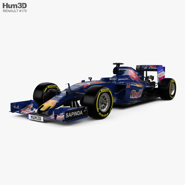 Renault Toro Rosso STR11 2016 Modelo 3d