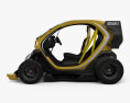 Renault Twizy Z.E. R.S. F1 2014 3d model side view