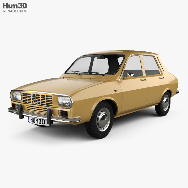 Renault 12 1969 3D model