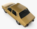 Renault 12 1969 3d model top view