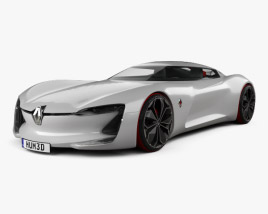 Renault Trezor 2019 3D model