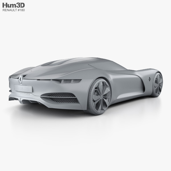 Renault Trezor 16 3d Model Vehicles On Hum3d Renault Trezor 16 3d Model Vehicles On Hum3d