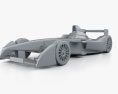 Spark-Renault SRT_01E 2014 Modello 3D clay render