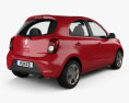 Renault Pulse 2017 3d model back view