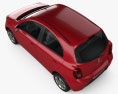 Renault Pulse 2017 3d model top view