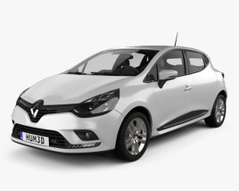 Renault Clio Business 5-door hatchback 2019 3D model