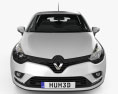 Renault Clio Business 5-door hatchback 2019 3d model front view
