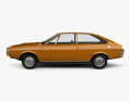 Renault 15 1971 3D模型 侧视图