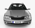 Renault Laguna estate 2004 3D模型 正面图