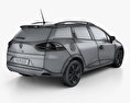 Renault Clio Signature Nav Estate 2018 3d model