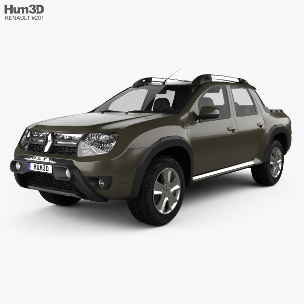Renault Duster Oroch BR-spec 2018 3D model
