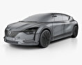 Renault Symbioz 2 컨셉트 카 2017 3D 모델  wire render