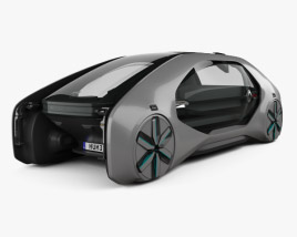 Renault EZ-GO 2018 3D 모델 