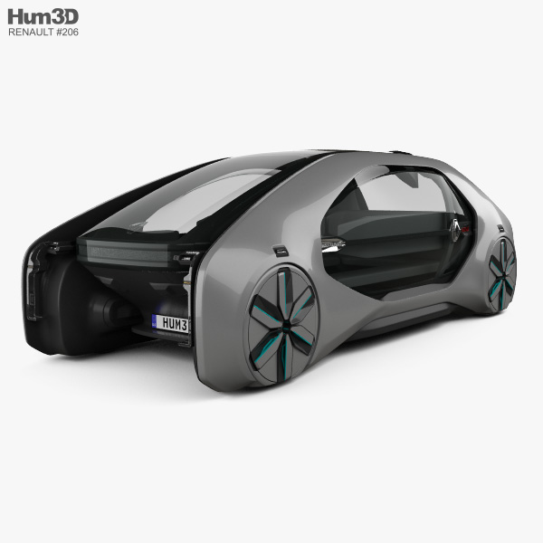 Renault EZ-GO 2018 3D 모델 